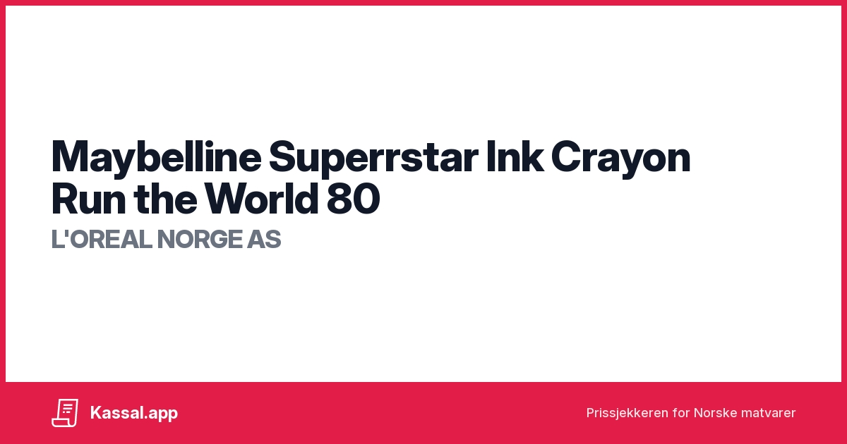 Crayon à Lèvres Maybelline Super Stay Ink – Teinte 80 Run The World (rose Magenta) – Mat Velours, Longue Durée – Neuf, Expiration 06/2030